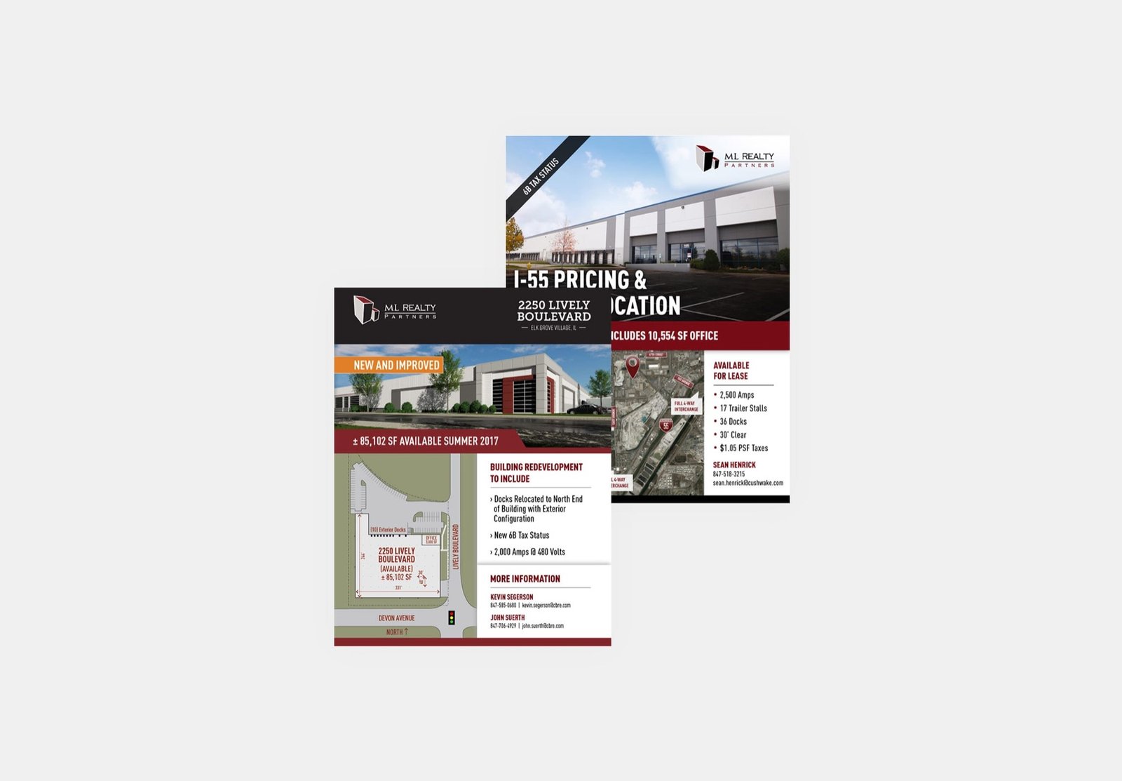 ML Realty Partners printed collateral